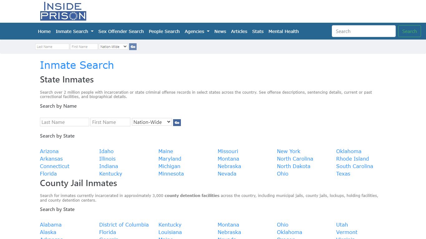 Inmates & Offenders in Pendleton Correctional Facility,